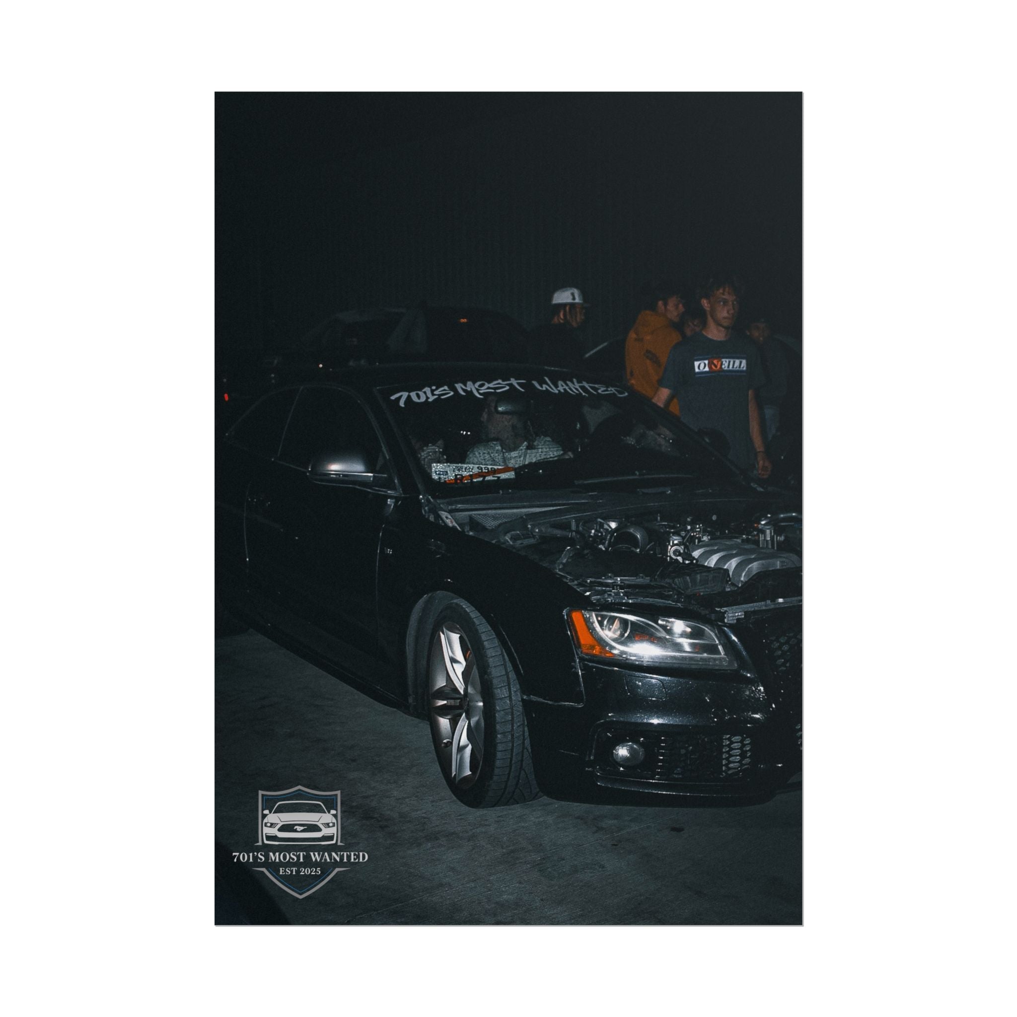 701’s Most Wanted Poster “Hoodless Audi”