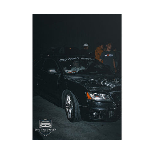 701’s Most Wanted Poster “Hoodless Audi”