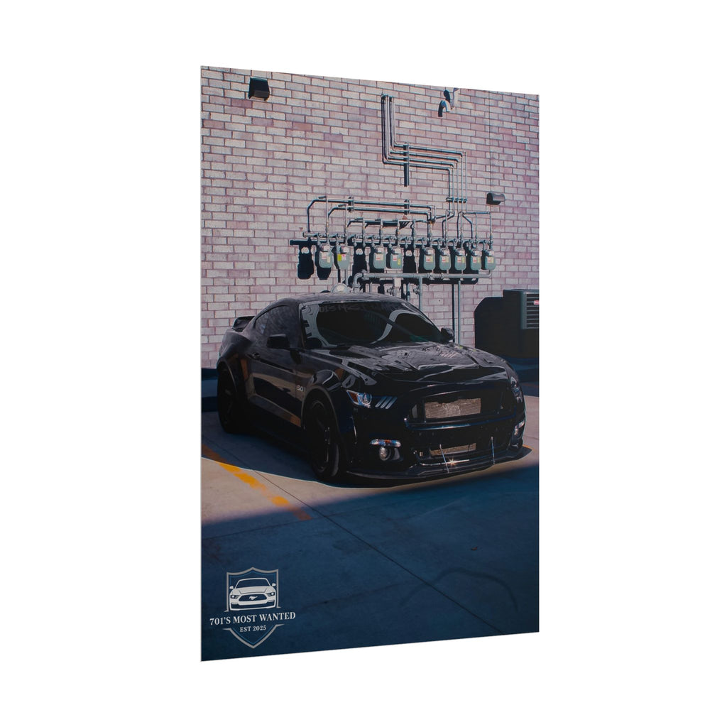 701’s Most Wanted Poster “Widebody Mustang”