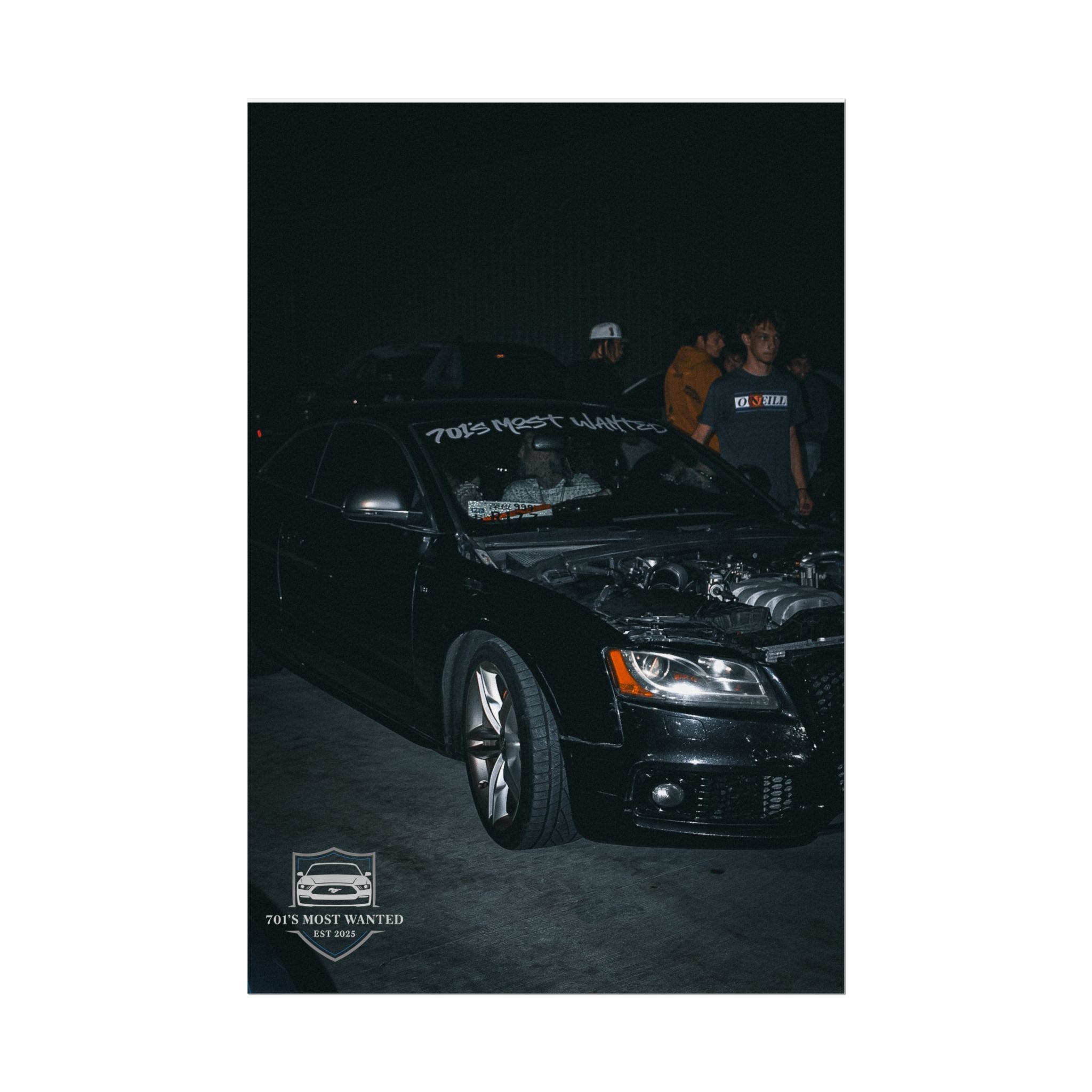 701’s Most Wanted Poster “Hoodless Audi”
