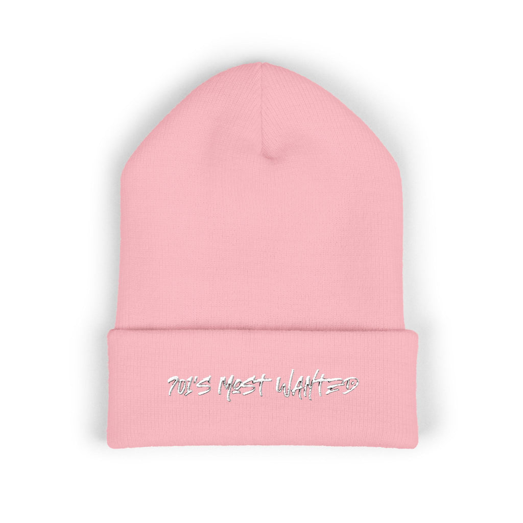 701’s Most Wanted Beanie “White Text”