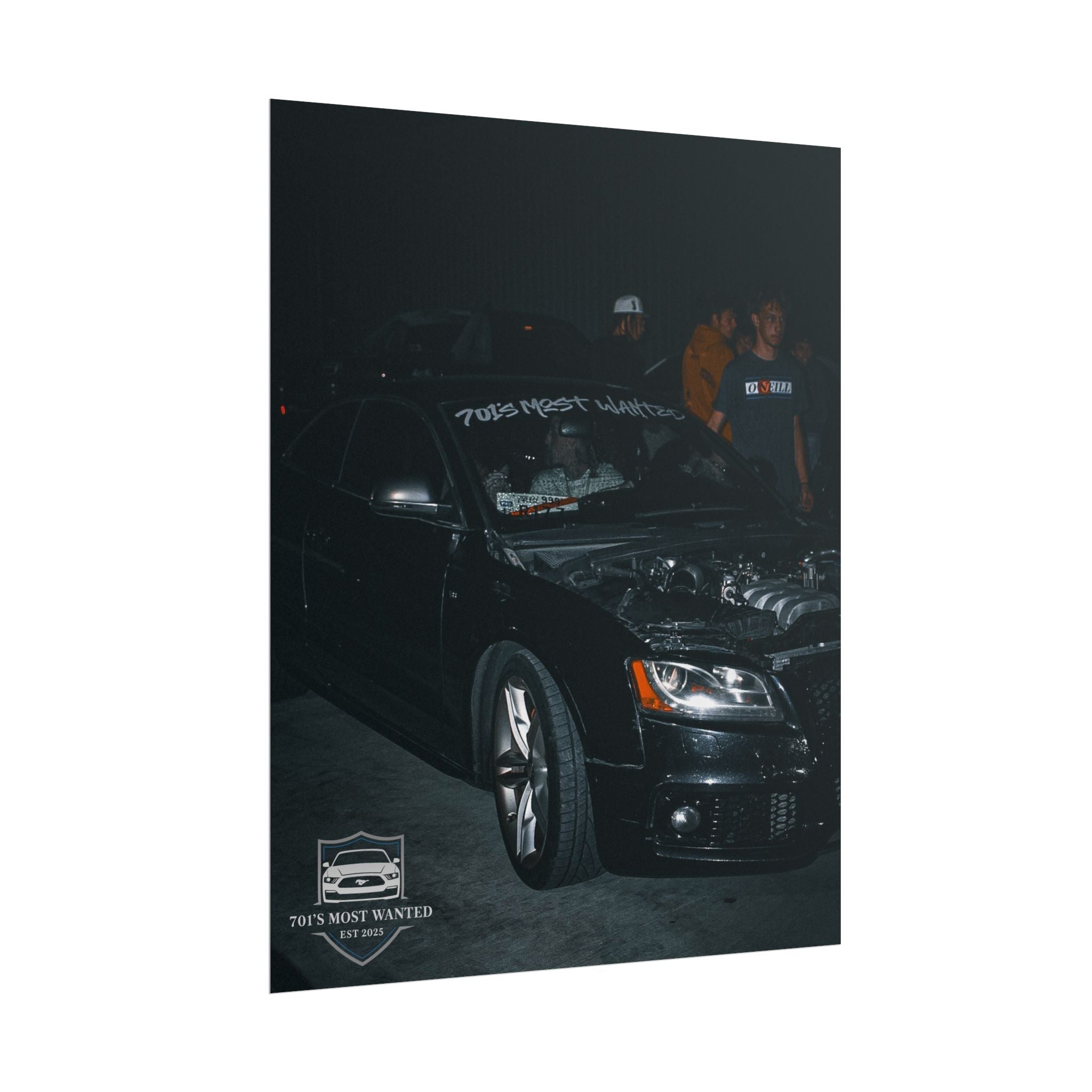 701’s Most Wanted Poster “Hoodless Audi”