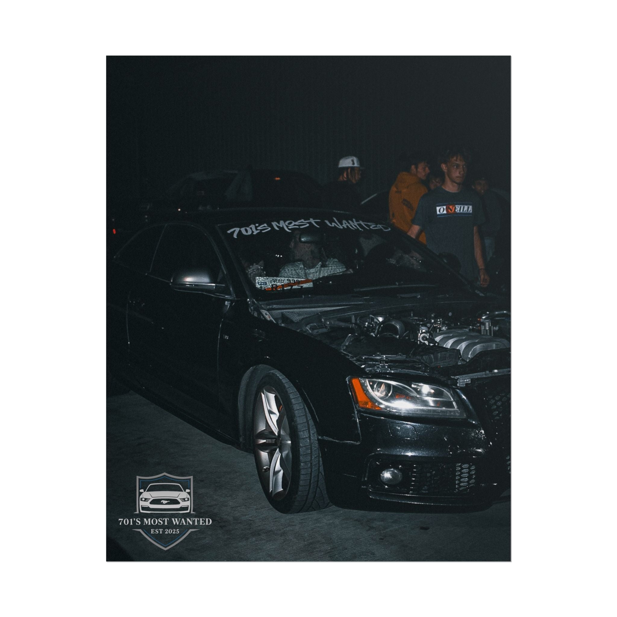 701’s Most Wanted Poster “Hoodless Audi”