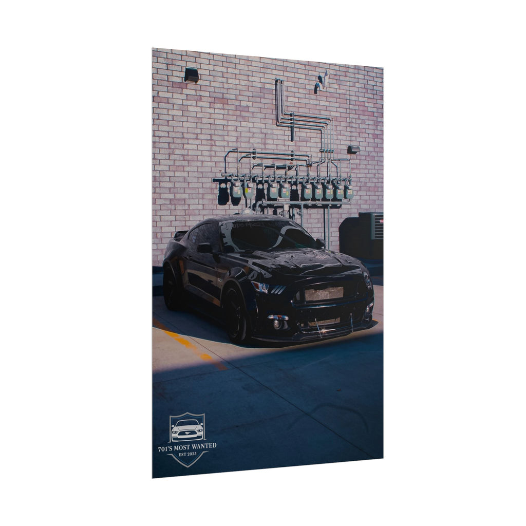 701’s Most Wanted Poster “Widebody Mustang”