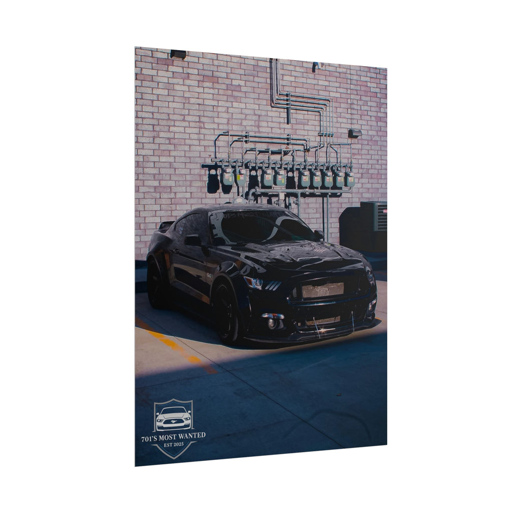 701’s Most Wanted Poster “Widebody Mustang”