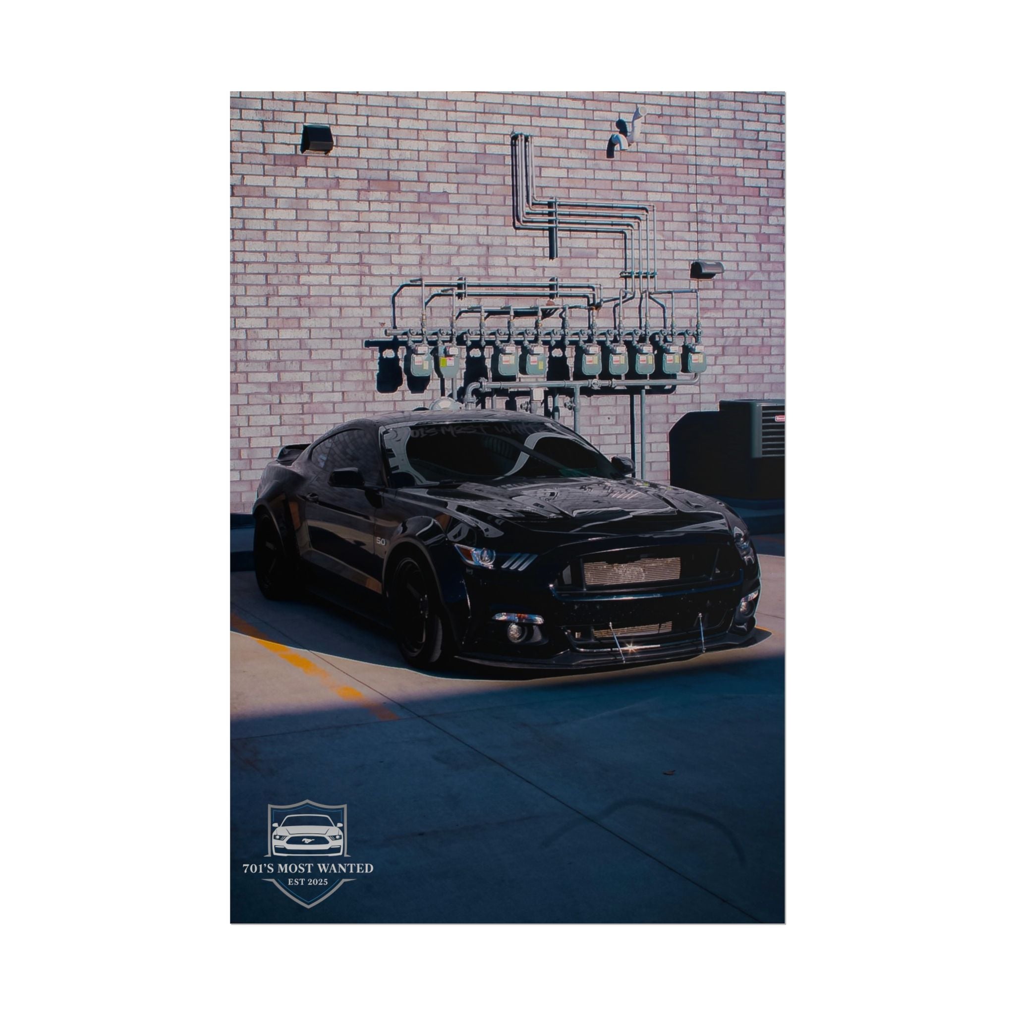 701’s Most Wanted Poster “Widebody Mustang”