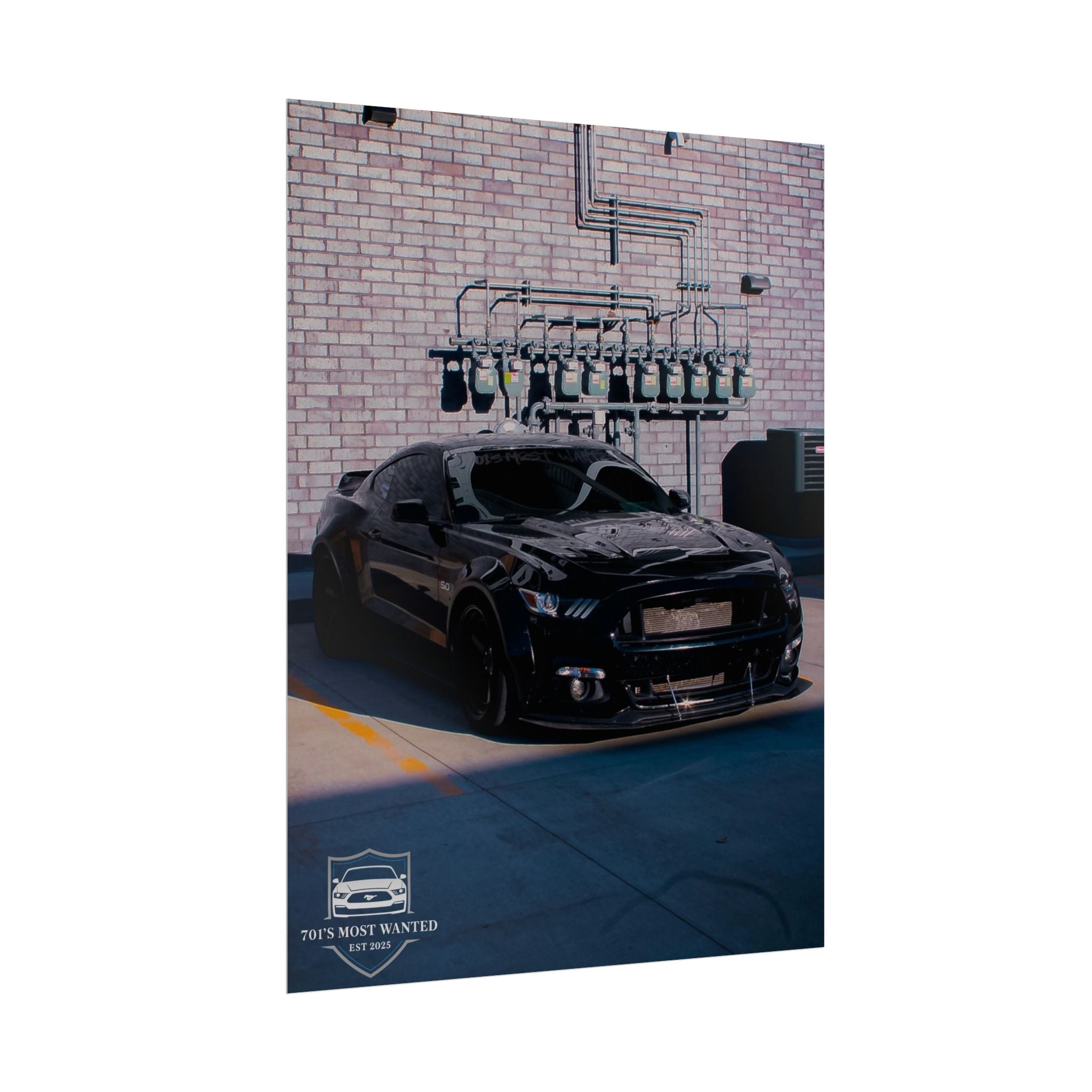 701’s Most Wanted Poster “Widebody Mustang”