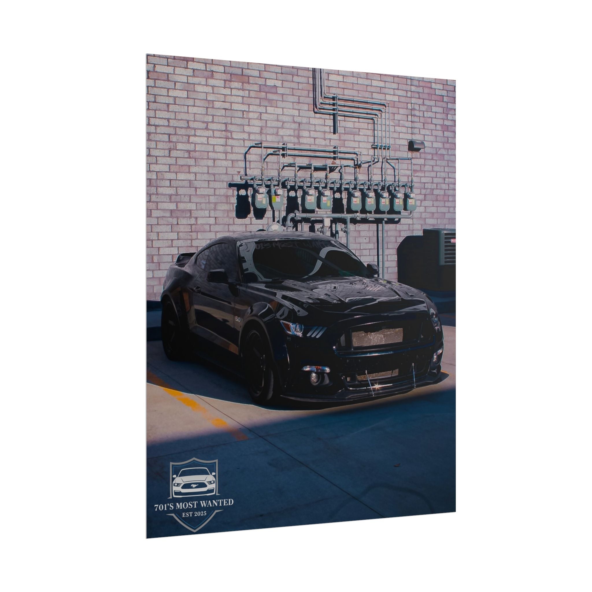 701’s Most Wanted Poster “Widebody Mustang”