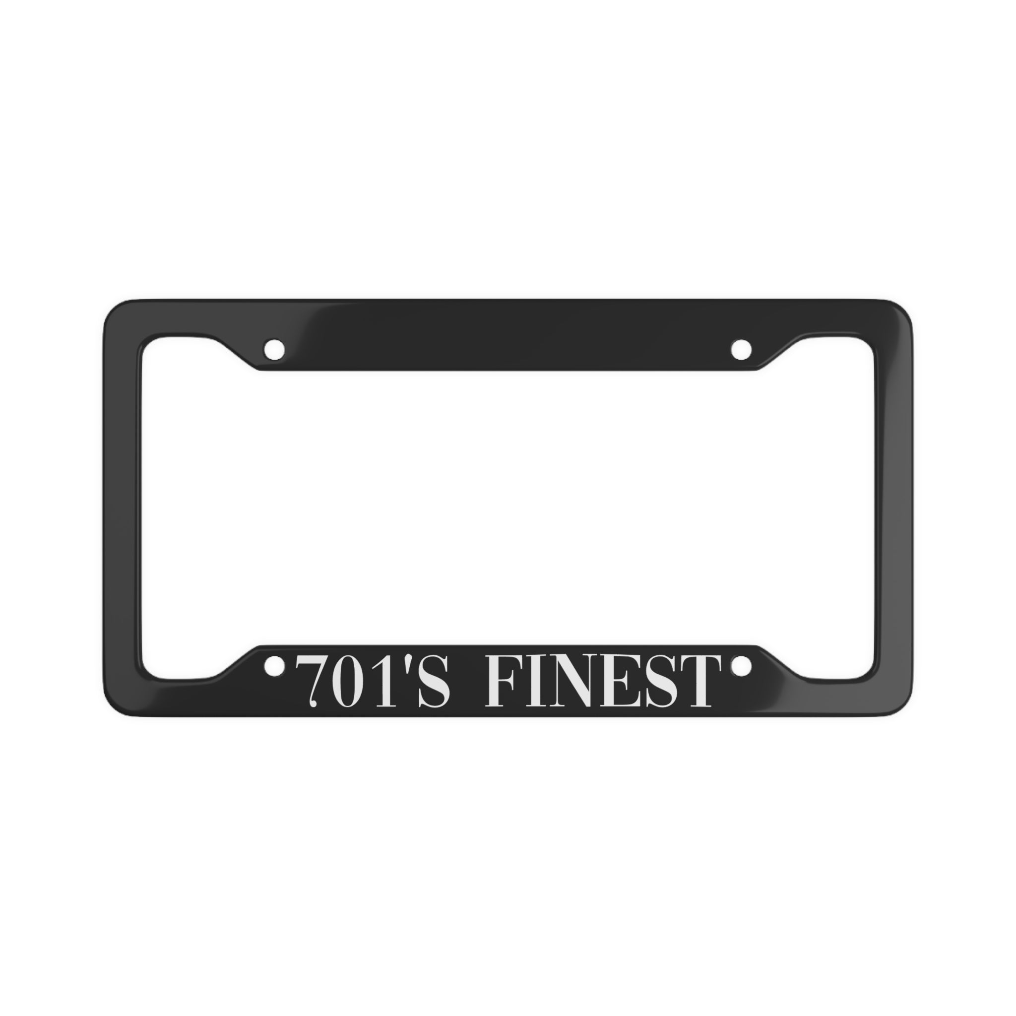 701's Finest Plate Frame