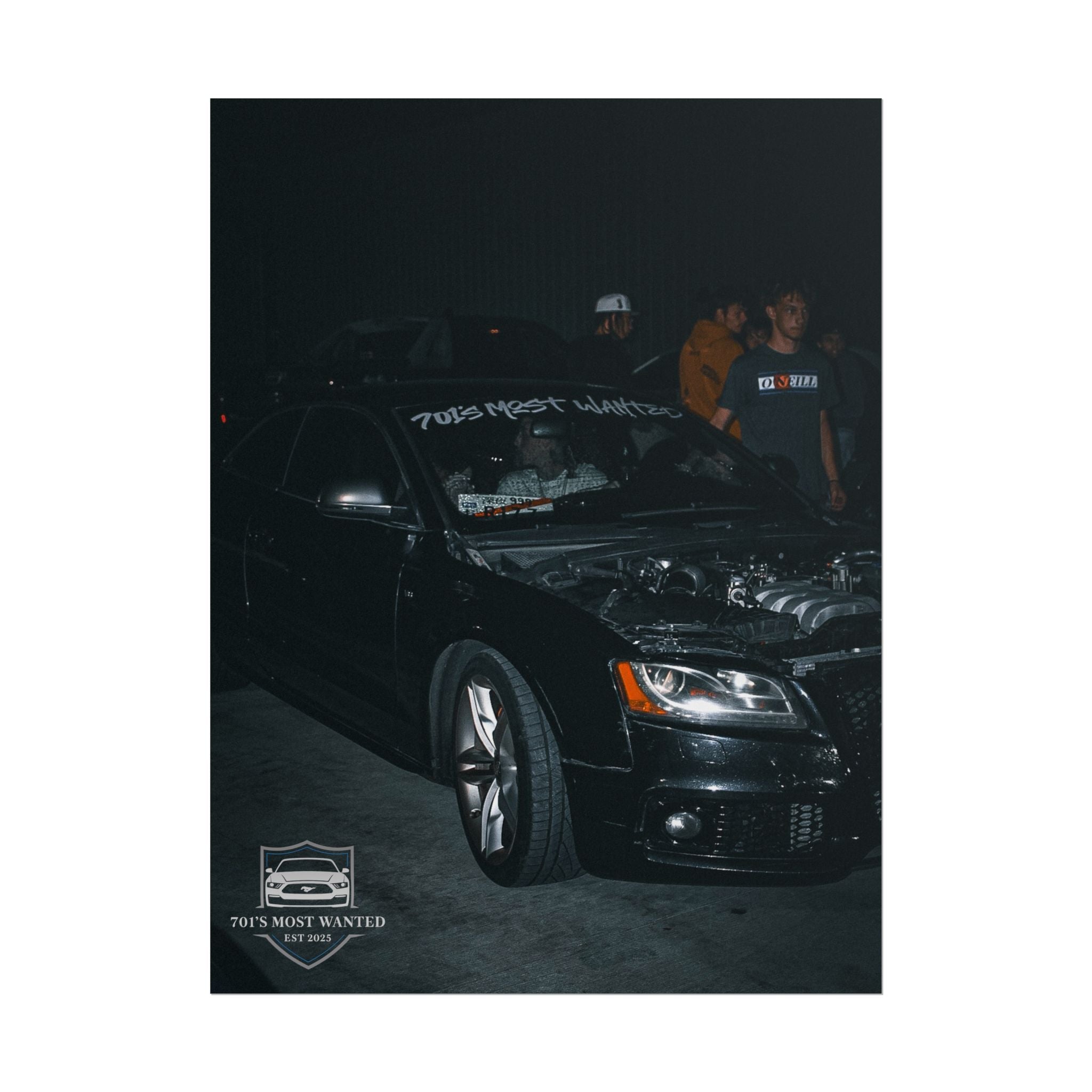701’s Most Wanted Poster “Hoodless Audi”