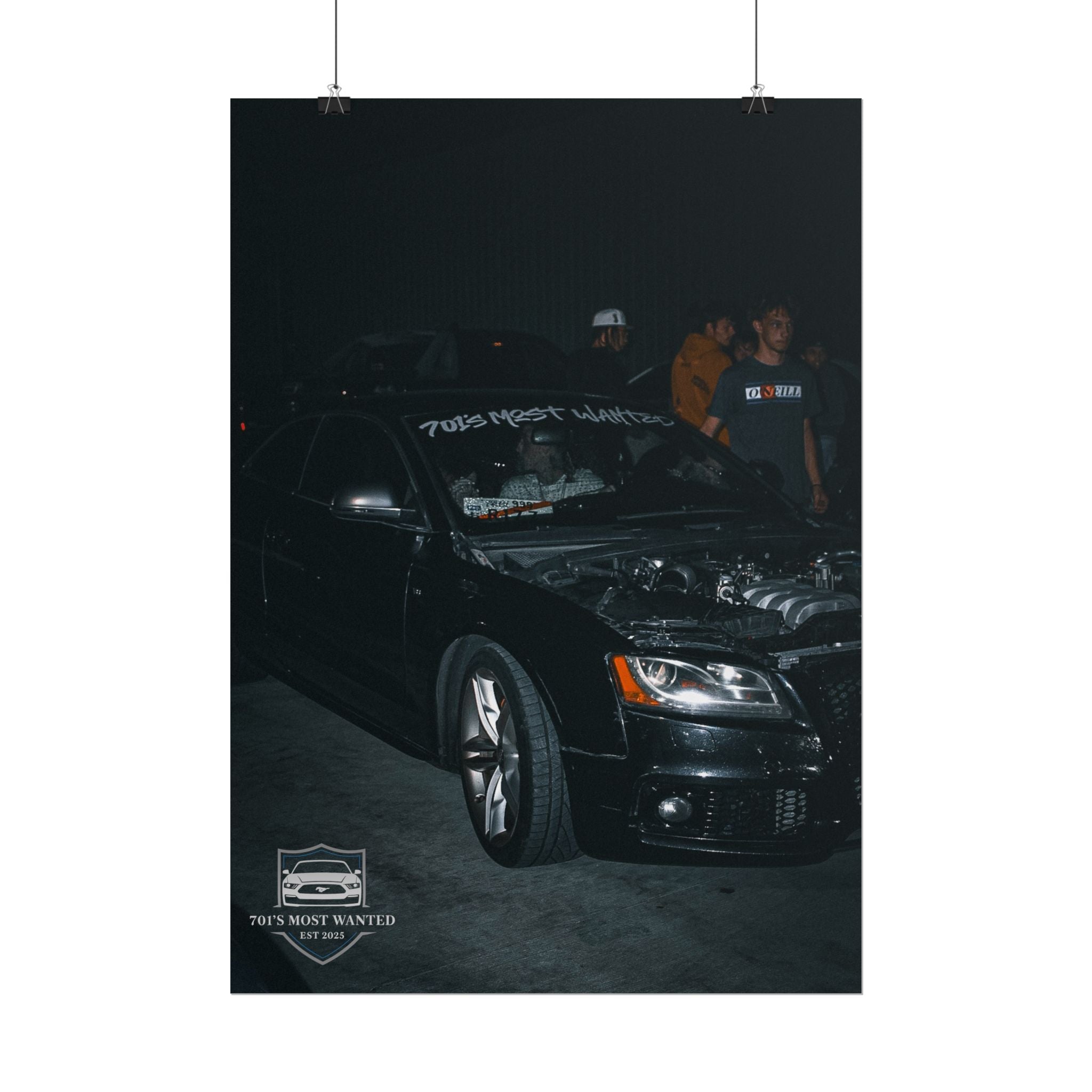 701’s Most Wanted Poster “Hoodless Audi”