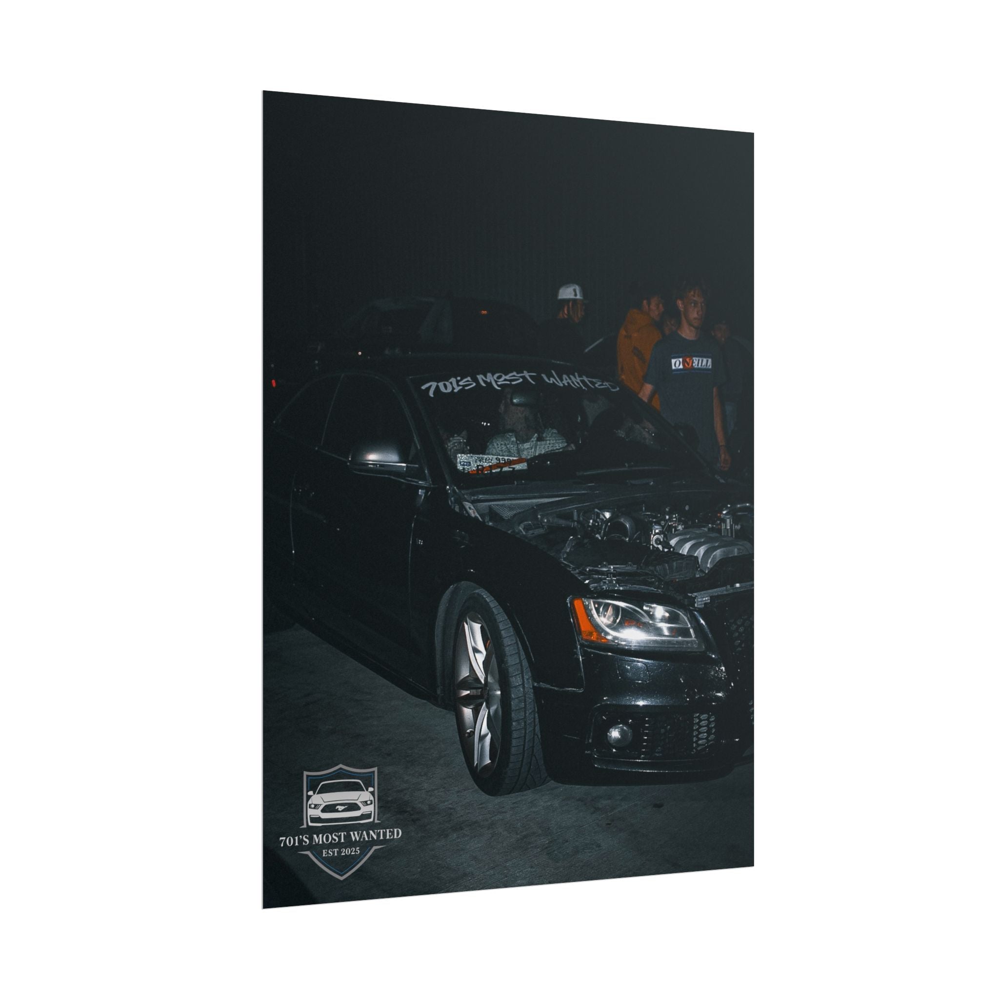 701’s Most Wanted Poster “Hoodless Audi”