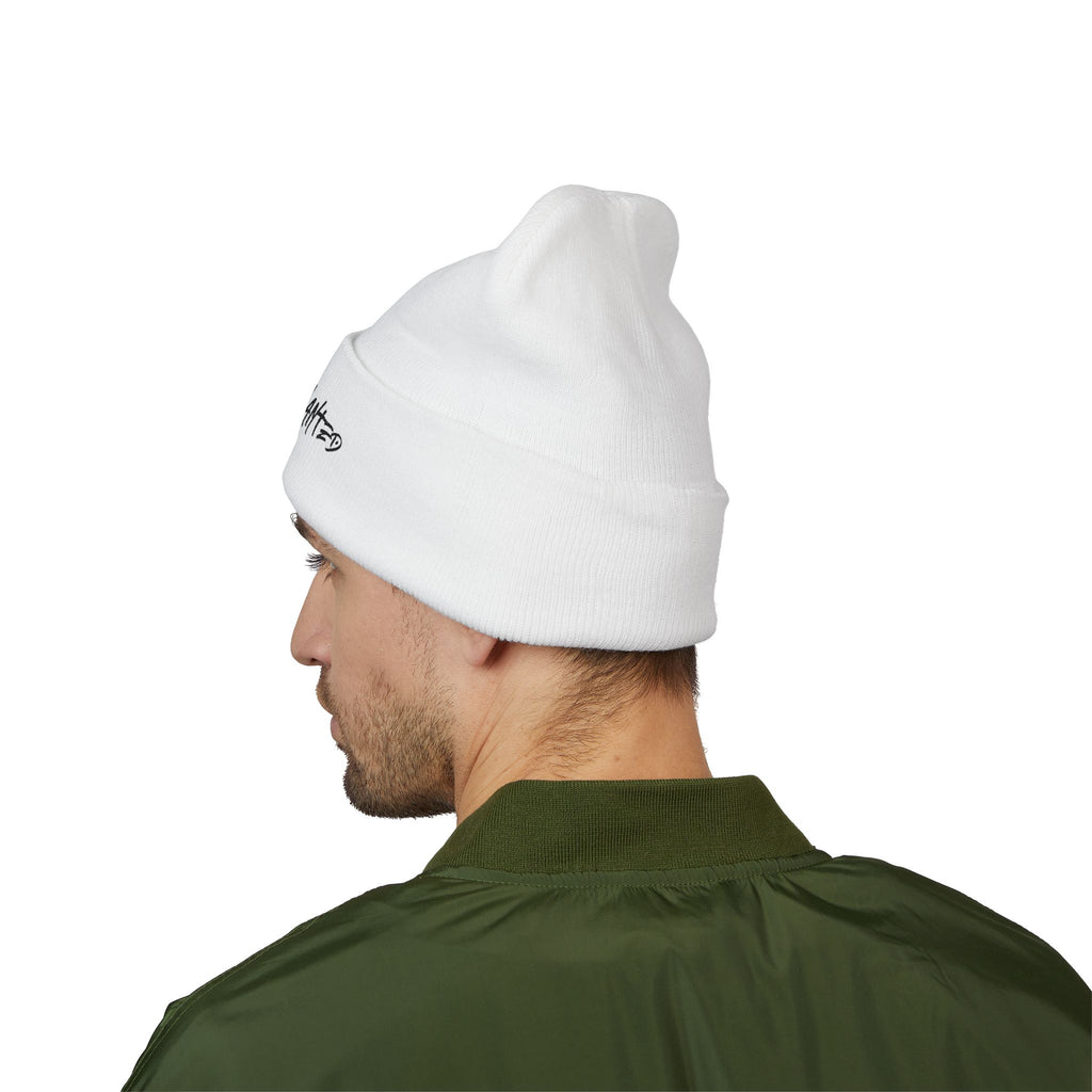 701’s Most Wanted Classic Beanie “Black Text”