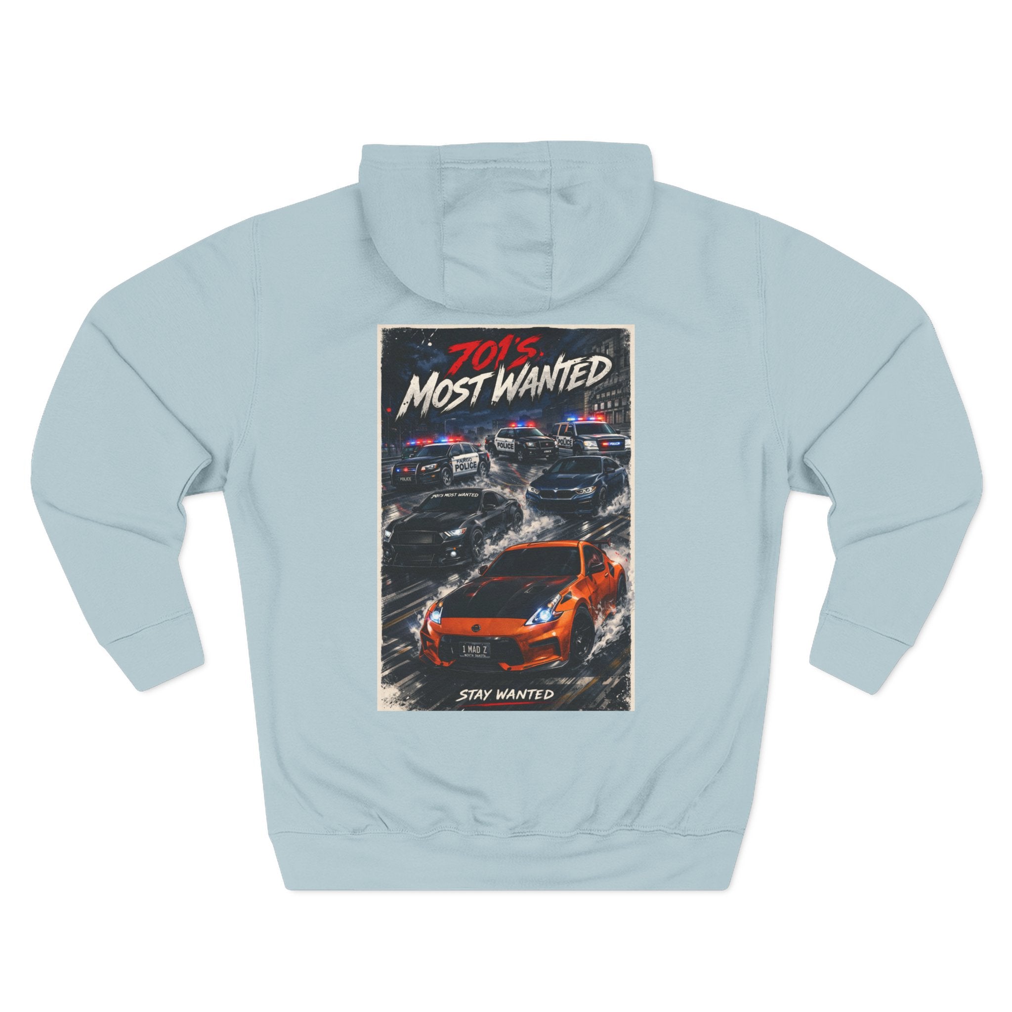 701’s Most Wanted Premium Graphic Hoodie