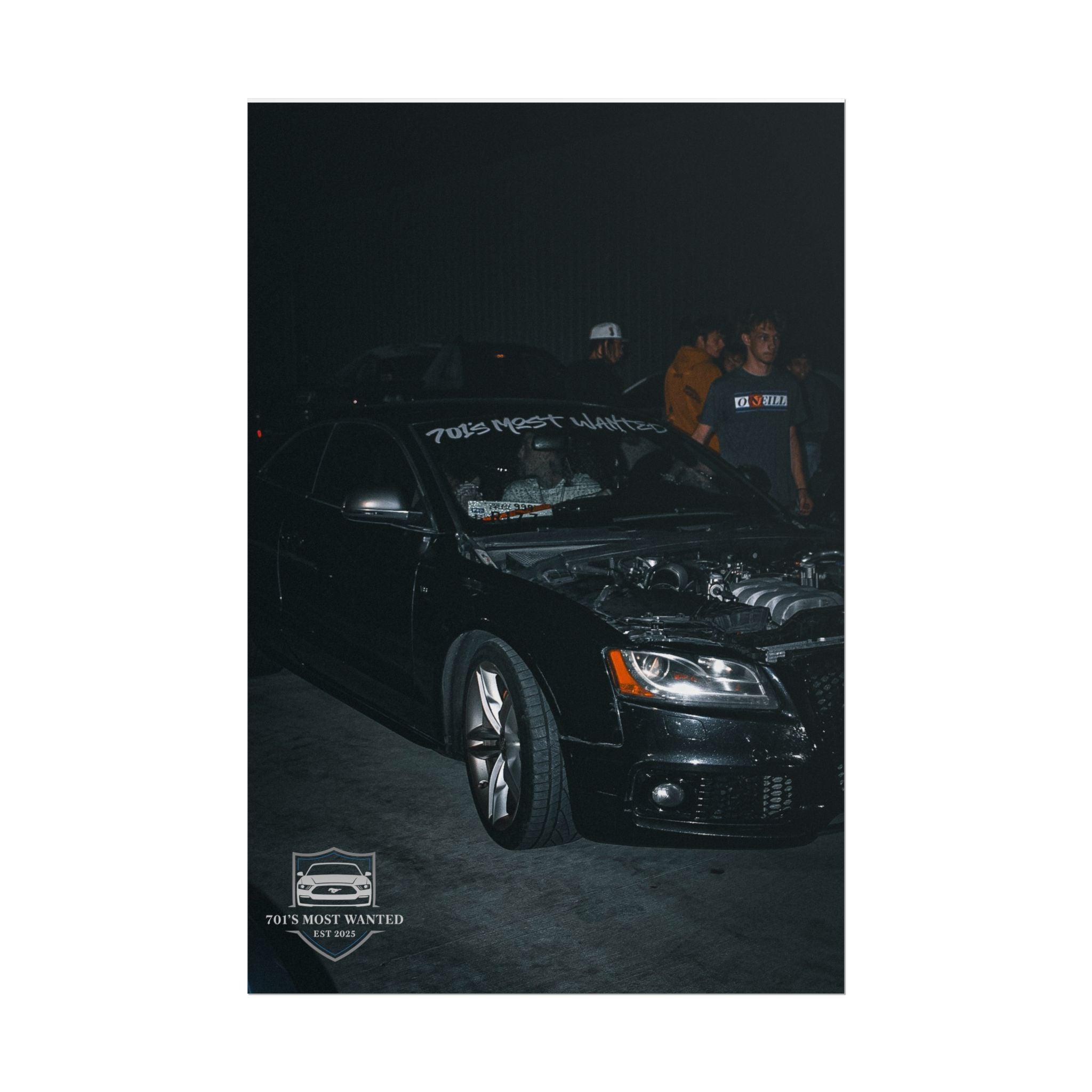 701’s Most Wanted Poster “Hoodless Audi”