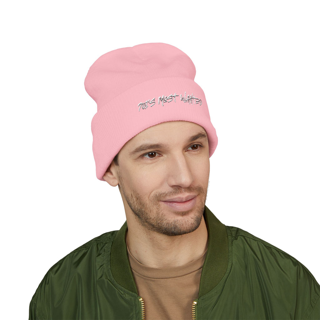 701’s Most Wanted Beanie “White Text”