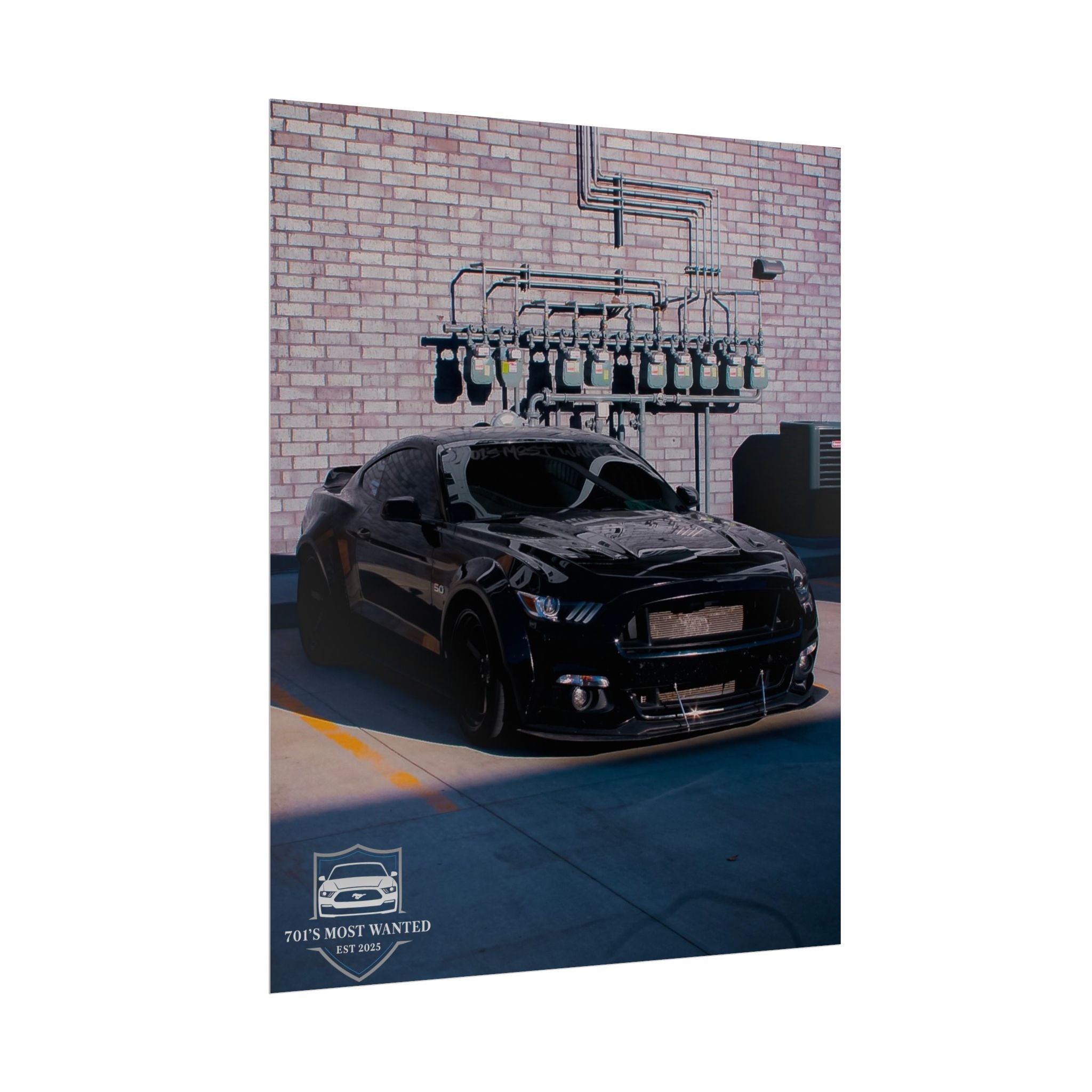 701’s Most Wanted Poster “Widebody Mustang”
