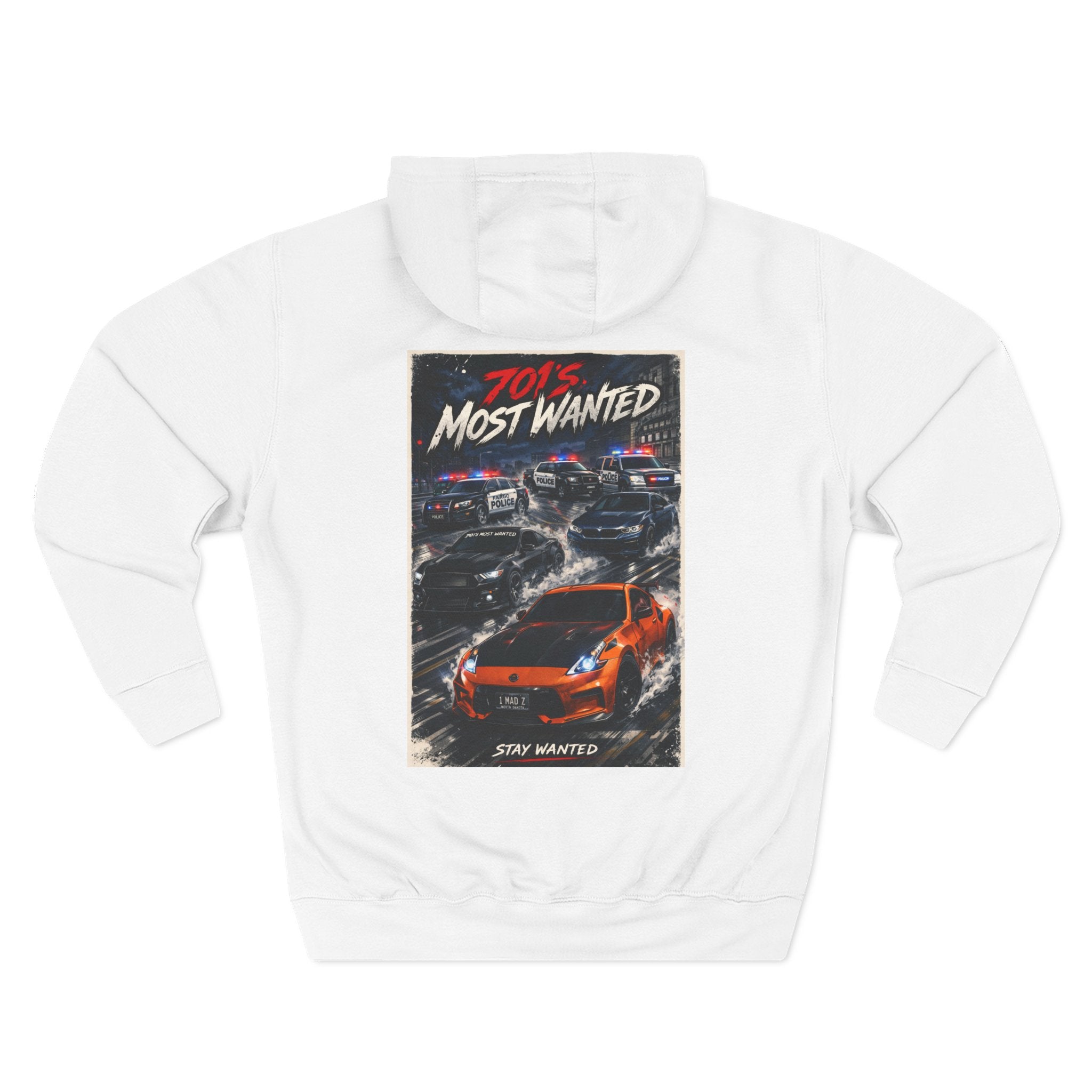 701’s Most Wanted Premium Graphic Hoodie