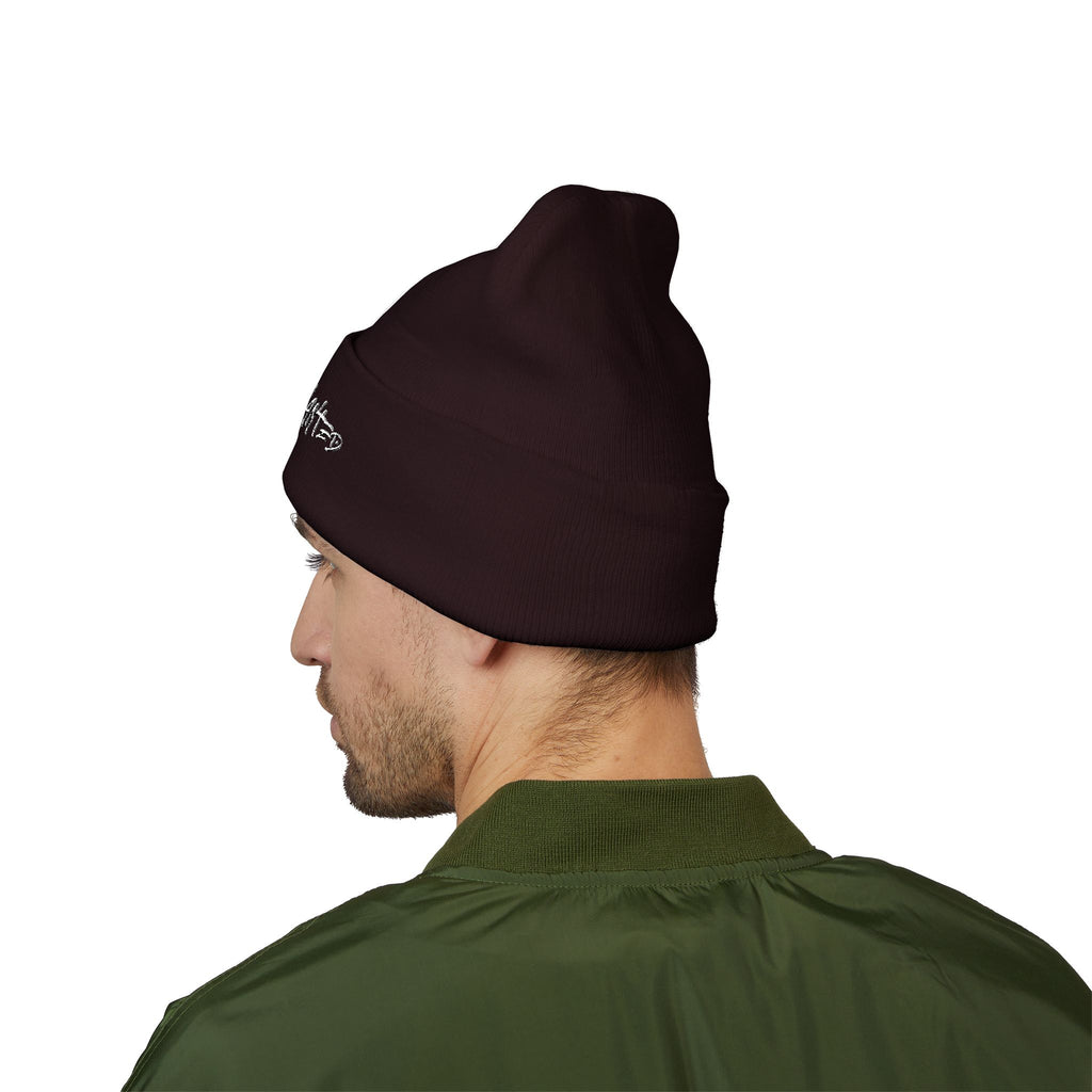 701’s Most Wanted Beanie “White Text”