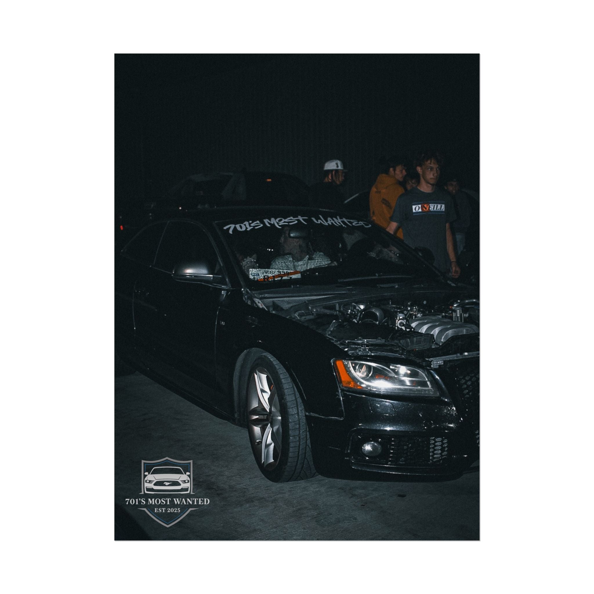 701’s Most Wanted Poster “Hoodless Audi”