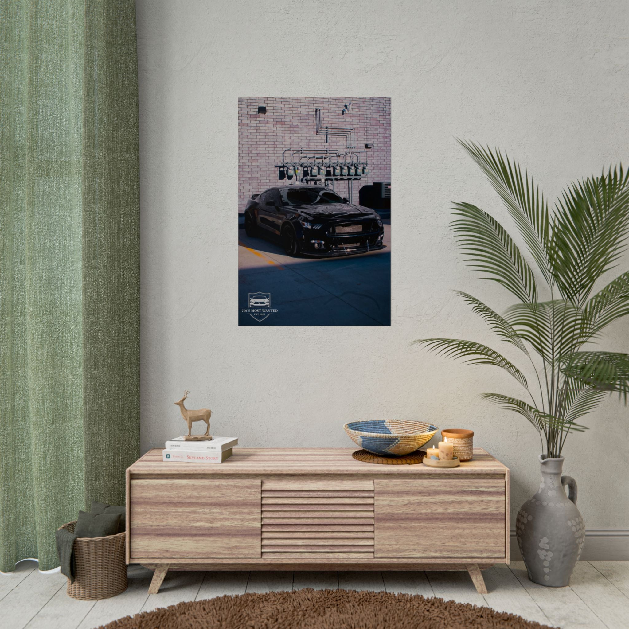 701’s Most Wanted Poster “Widebody Mustang”