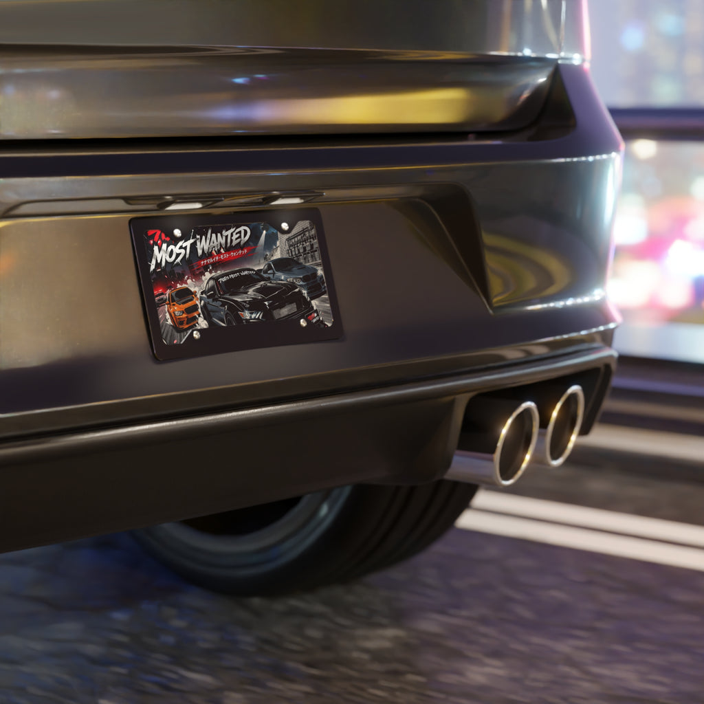 701’s Most Wanted License Plate