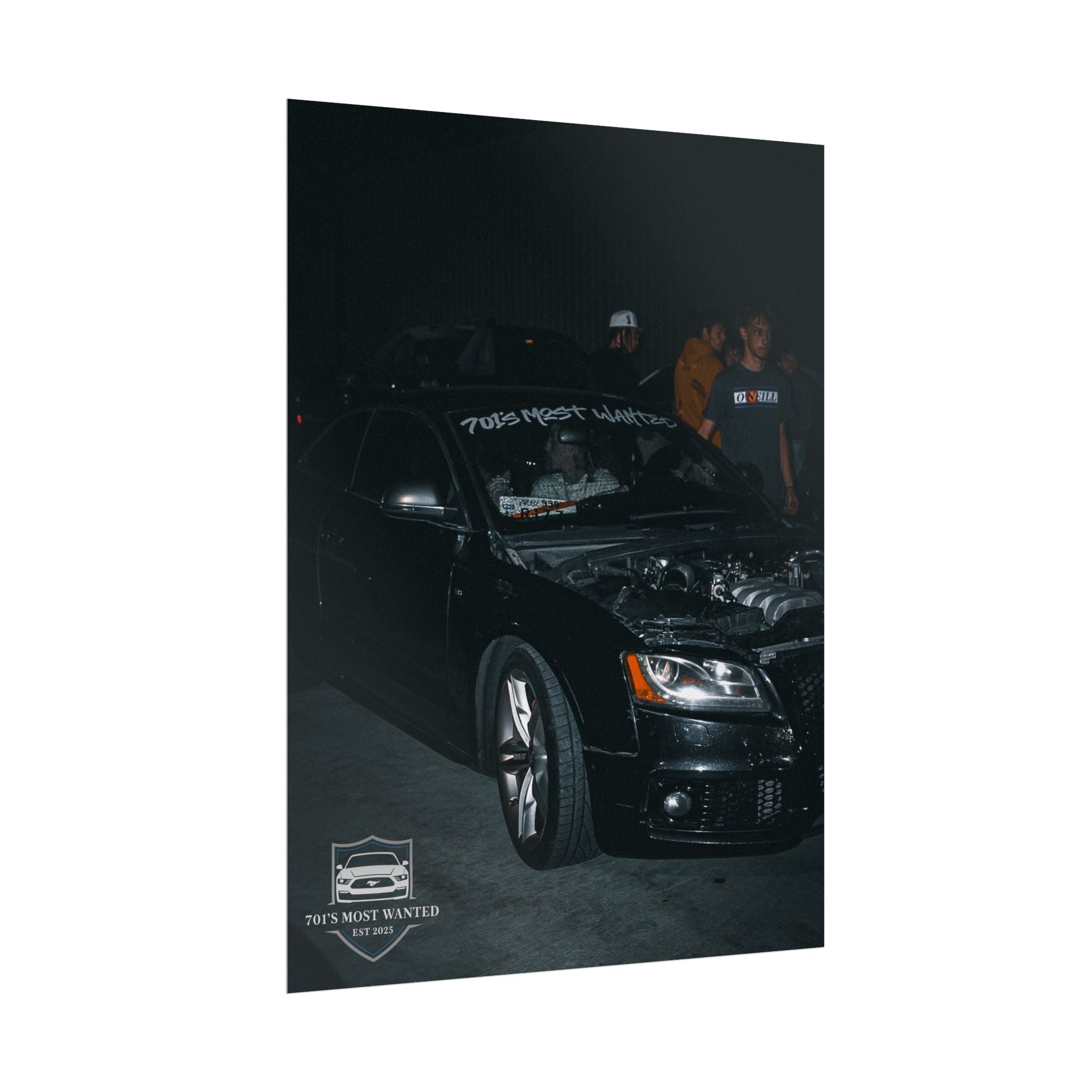 701’s Most Wanted Poster “Hoodless Audi”