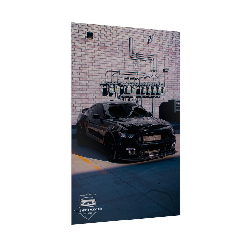 701’s Most Wanted Poster “Widebody Mustang”
