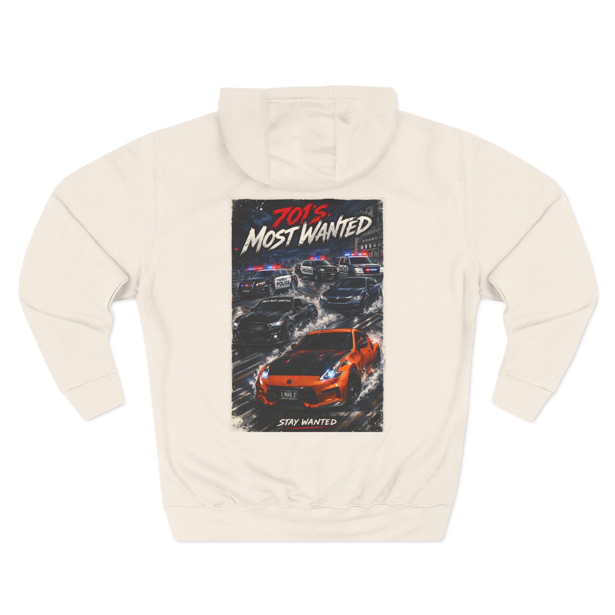 701’s Most Wanted Premium Graphic Hoodie